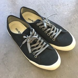 Seavees Black Army Issue Sneaker